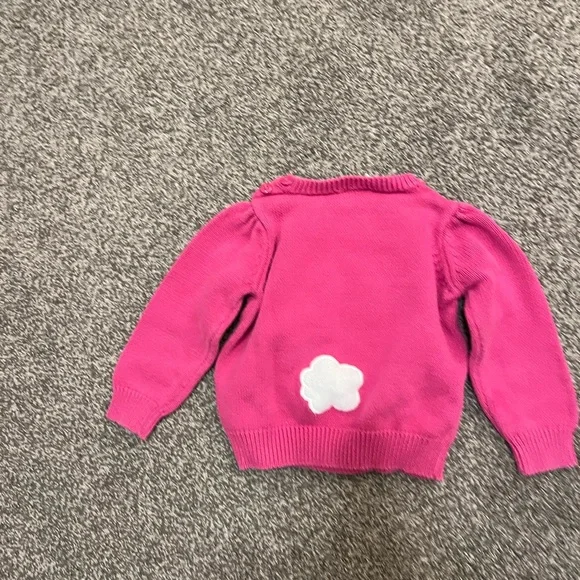 Pink Bunny Sweater for Kids - Picture 2 of 2